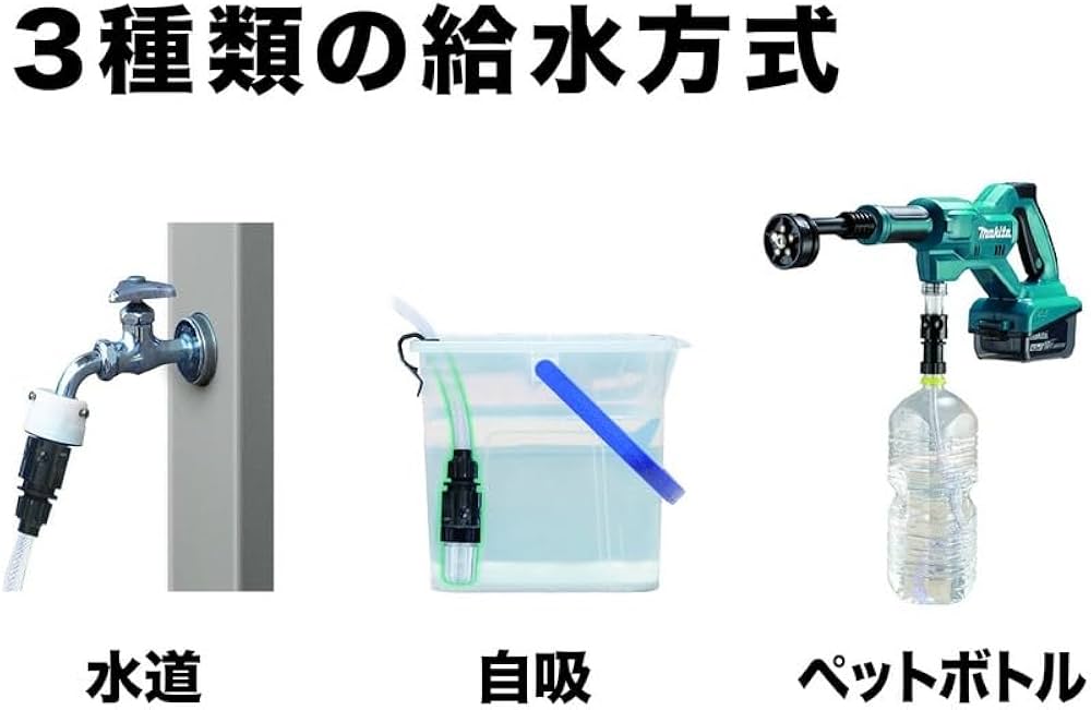 Amazon.co.jp: TAKAHASHI HONSHA マキタ 充電式洗浄機+ペットボトル