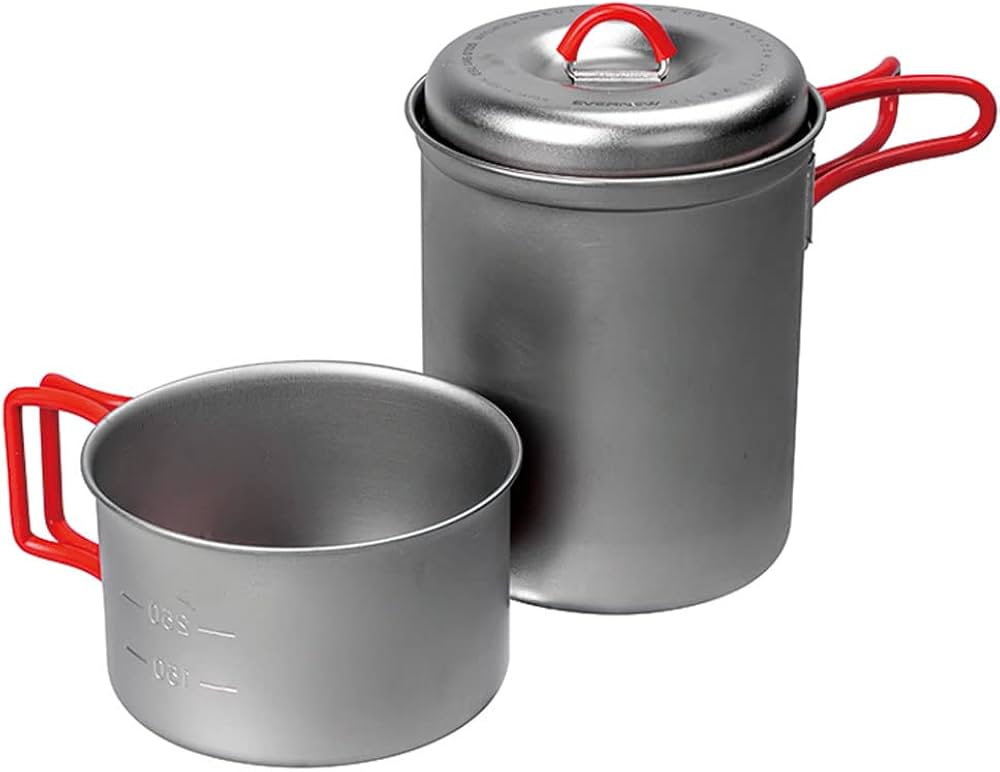 Amazon | エバニュー(EVERNEW) Ti U.L. Solo set 750 ECA540 チタン