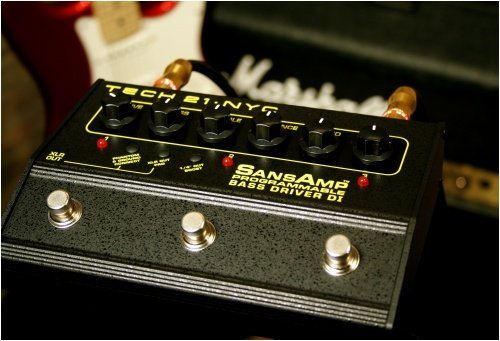 Amazon.com: Tech 21 PBDR SansAmp Programmable Bass Driver DI
