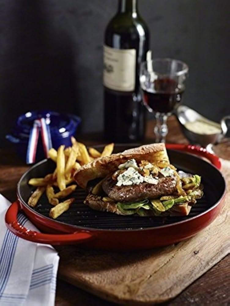 Amazon｜staub ストウブ 「 ピュアグリル ラウンド チェリー 26cm