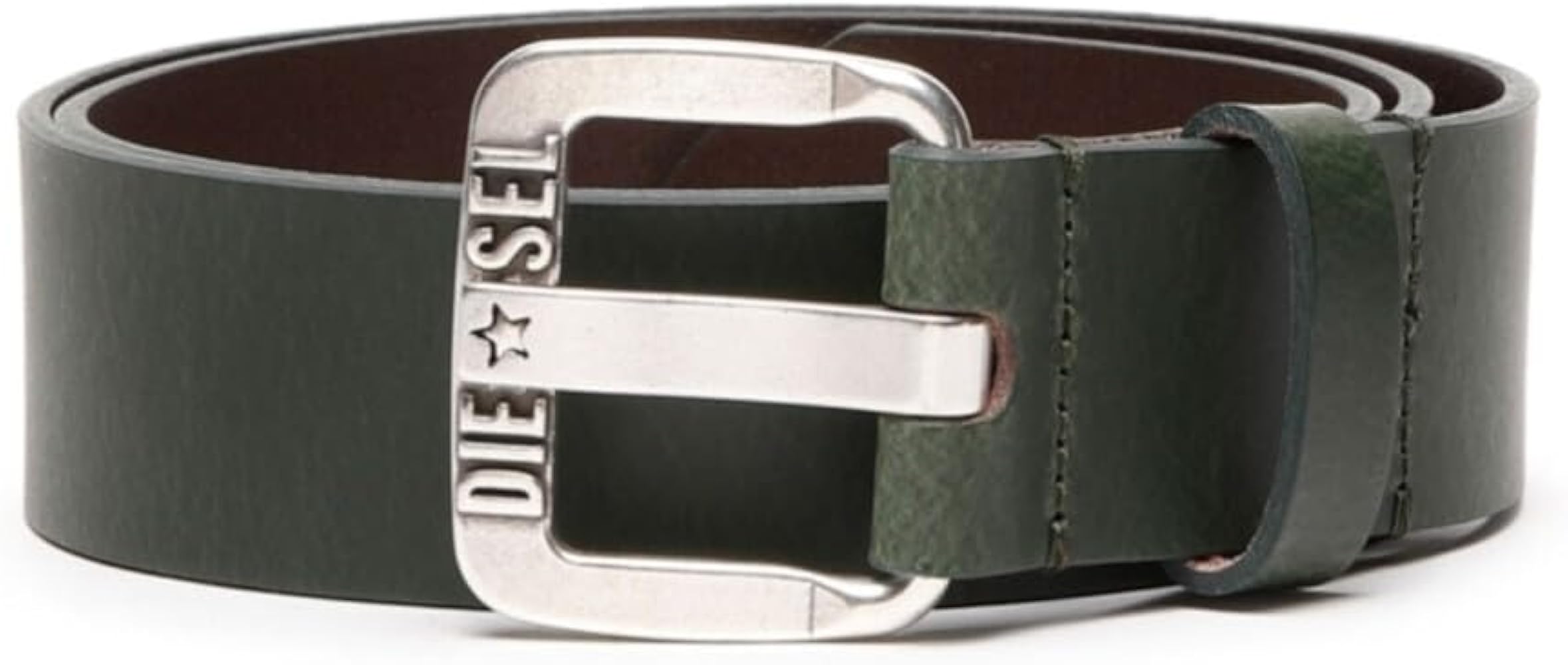 Amazon.co.jp: [Diesel] [ディーゼル] メンズ バッファローレザー ロゴ