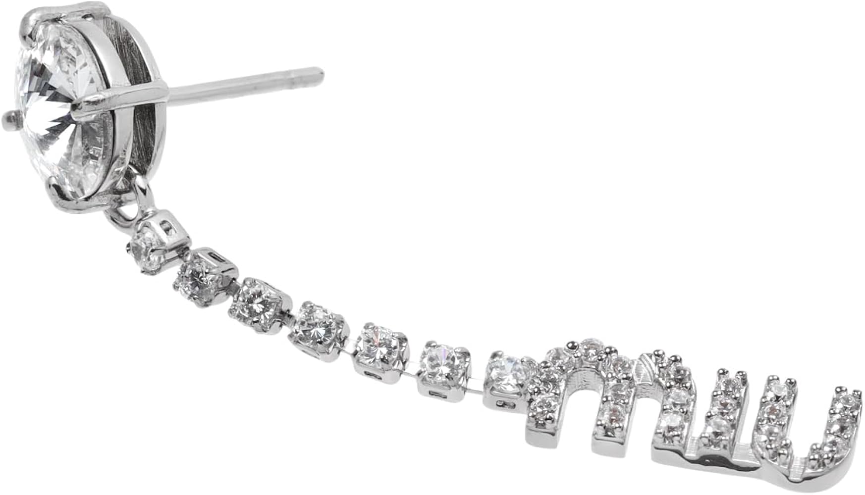 Amazon | [ミュウミュウ] miumiu アクセサリー(ピアス) 5IO058 2DNC