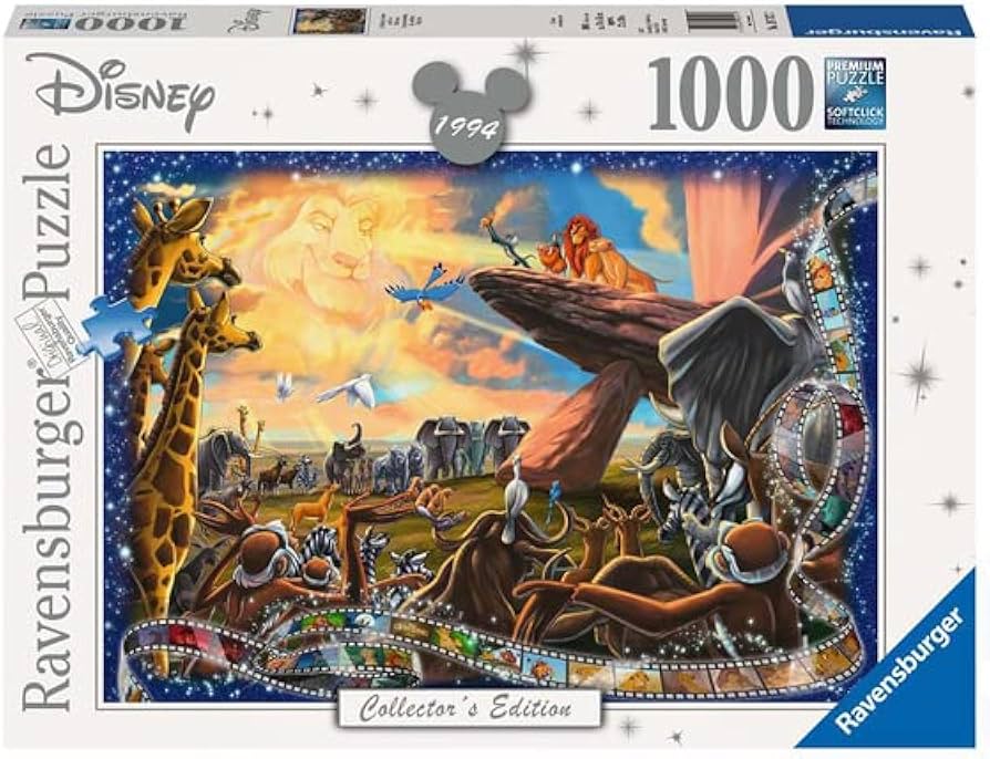 Amazon.co.jp: 1000ピース ラベンスバーガー ジグソーパズル ライオン