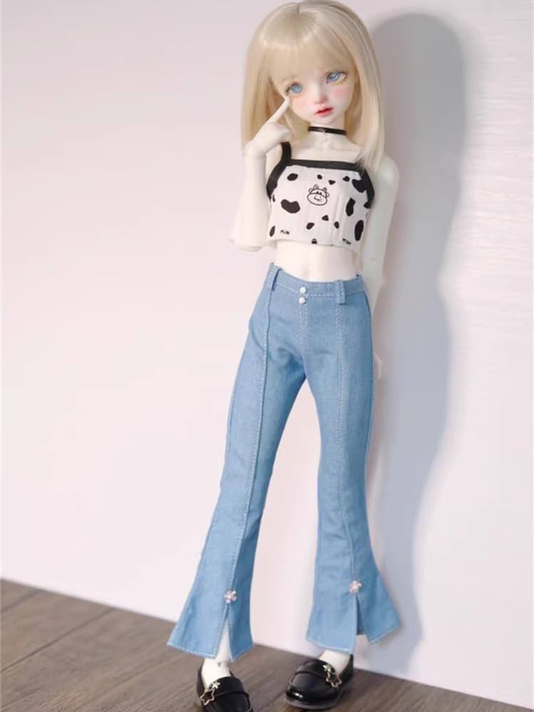Amazon.co.jp: ドール用 女の服ジーンズ1/4 bjd 人形パンツ 下着