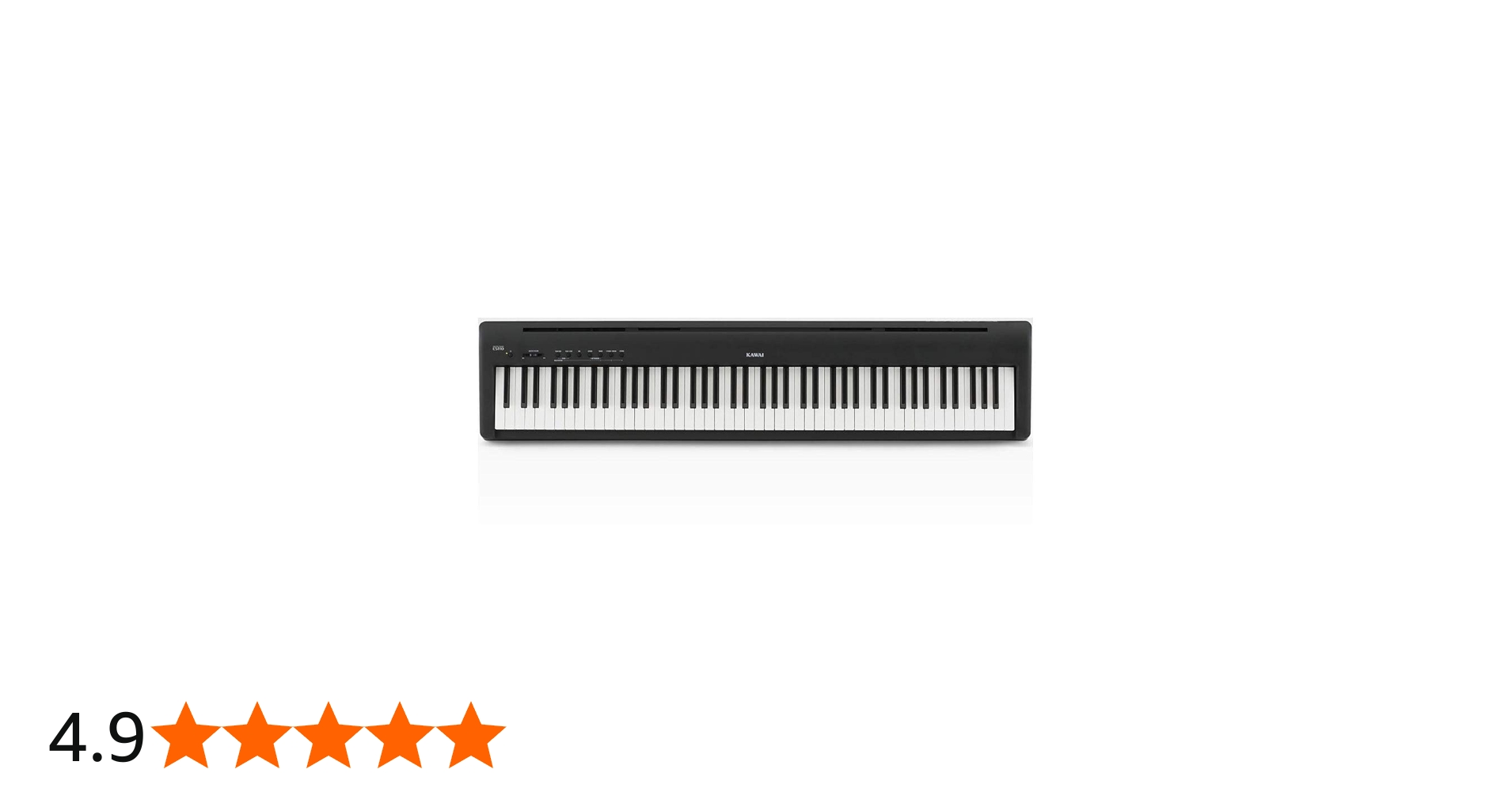 Amazon | KAWAI ポータブル型デジタルピアノ ES110 B ブラック 88鍵