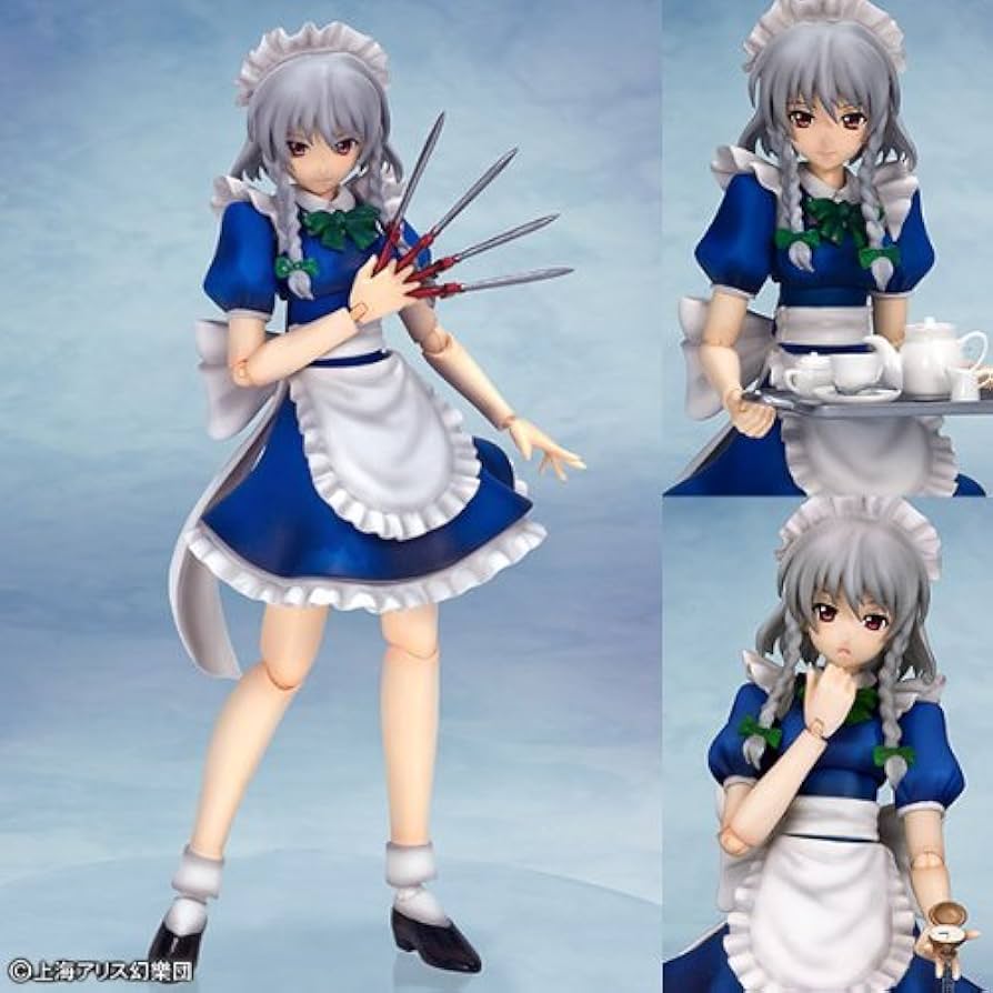 Amazon | 東方プロジェクト フィぎゅっと！ 十六夜咲夜 アクション