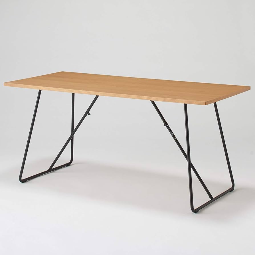 Amazon｜無印良品 折りたたみテーブル・幅160cm・オーク材 幅160×奥行