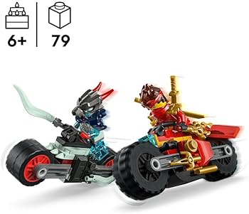 Amazon.com: Lego Ninjago Set of 4: 71838 Kais Motorcycle Races