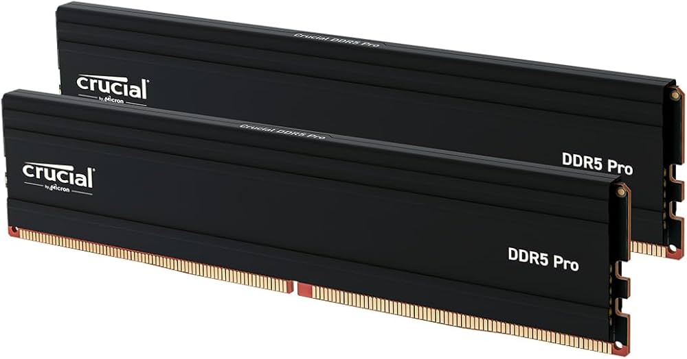 Crucial Pro DDR5 RAM 96GB Kit 5600MHz, Intel XMP 3.0 / AMD Expo