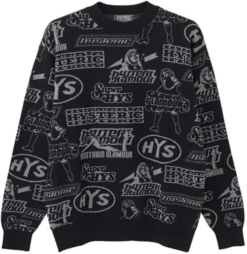Amazon | [ヒステリックグラマー] VIXEN BOX柄ジャカード セーター