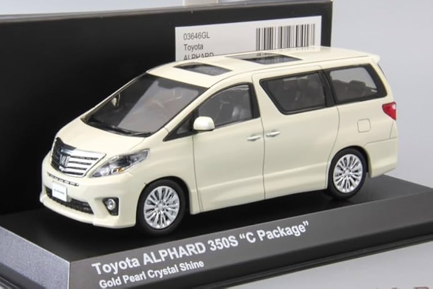 Amazon | 京商 1/43 ミニカー アルファード 350S Cパッケージ Kyosho 1