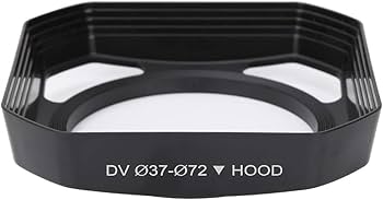 Amazon.com : Serounder 37mm/72mm DV Camera Lens Hood, Sun Shade