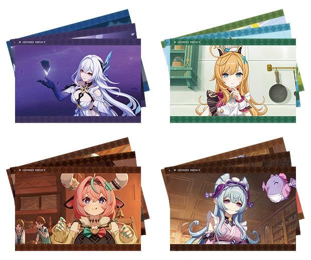 Amazon.co.jp: 原神 公式グッズ 正規品 キャラクターPV カード