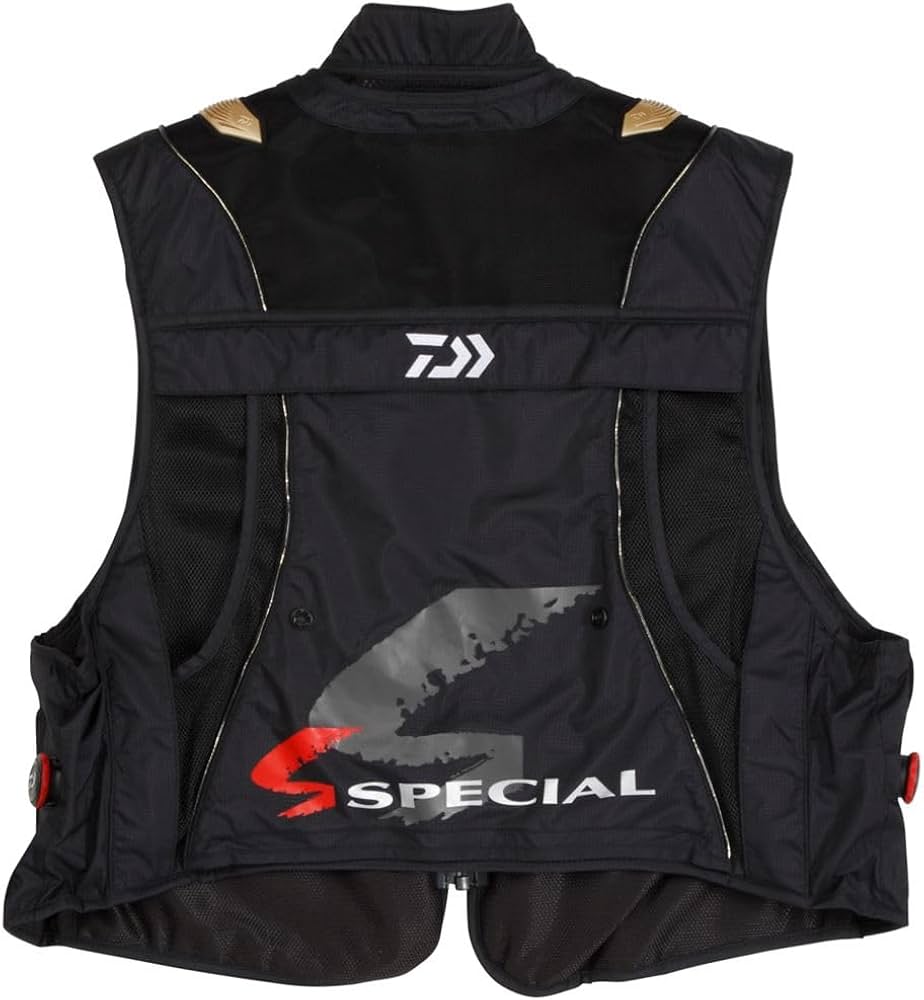 Amazon | ダイワ(DAIWA) 鮎ベスト DV－1025 ブラック 2XL