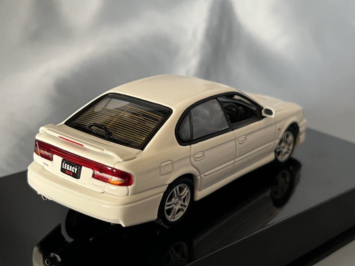 Amazon | オートアート製スバル レガシィB4 白1999年 1/43 | ミニカー