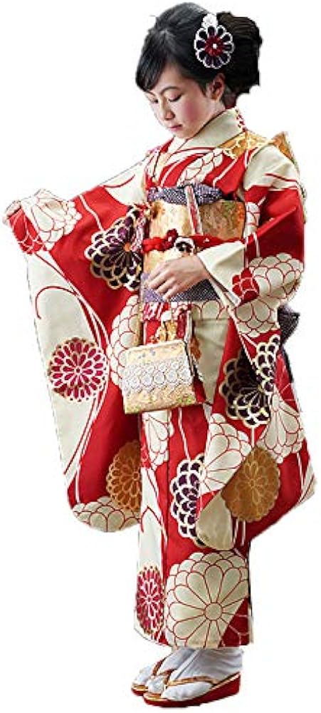 Amazon | [京都瑠璃雛菊] 七五三 着物 7歳 フルセット 菊乃(きくの