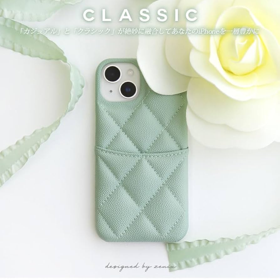 Amazon.co.jp: ZENIX DESIGN TECH iPhone14 用 ケース カード 収納