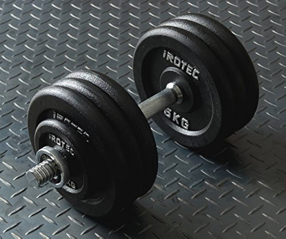 Amazon | IROTEC（アイロテック）アイアン ダンベル 35KG スペシャル