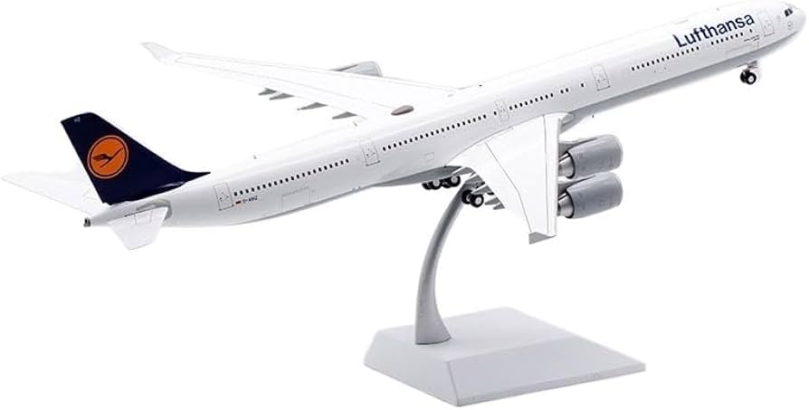 Amazon.com: 1:200 Scale Lufthansa Airline Airplane A340-600 D-AIHZ