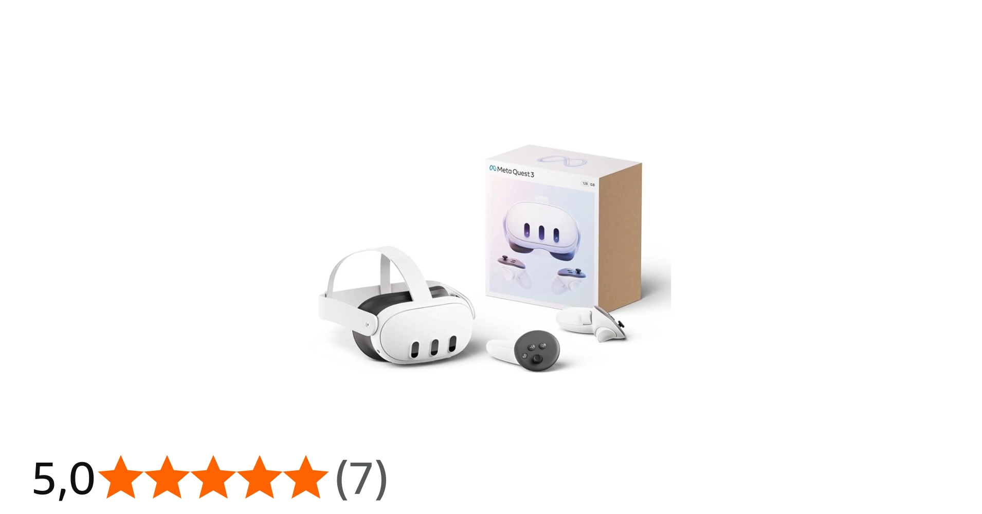 Oculus Quest 3 128 GB Advanced All- In- One VR Gaming Headset