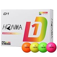 Amazon.co.jp: HONMA 2024 ホンマ D1 BT2401 イエロー （1ダース12個