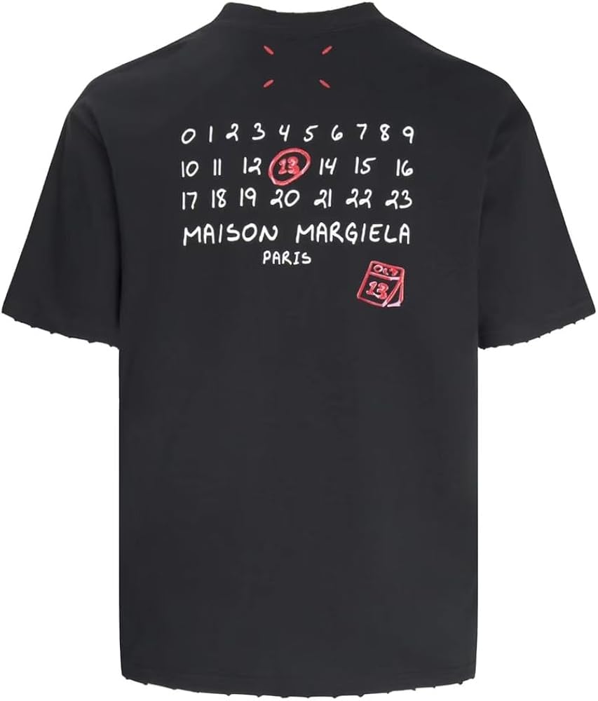 Amazon | [BRANII] mm6メゾンマルジェラ Tシャツメンズ レディース 13