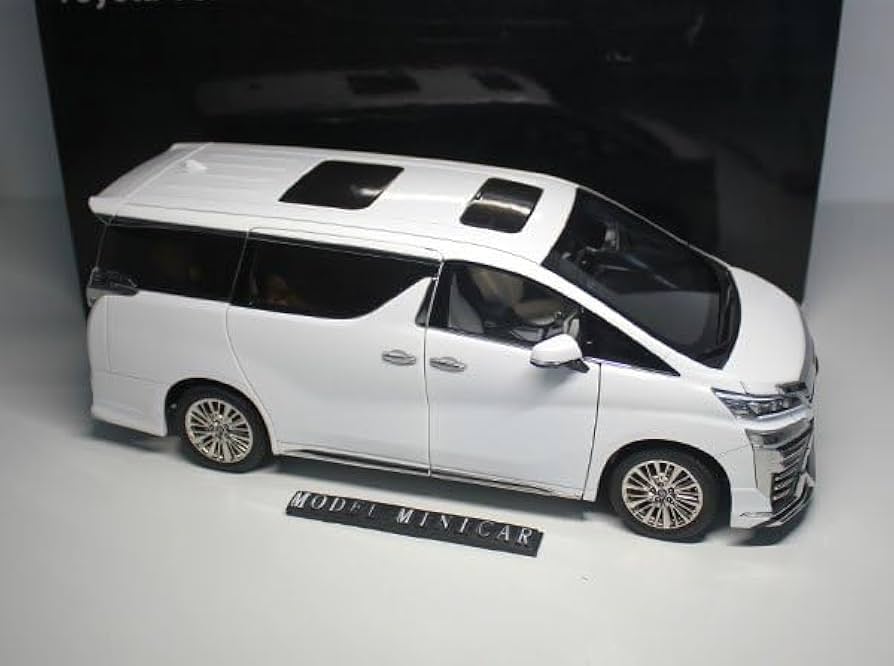 Amazon | KengFai 1/18 ミニカー Toyota ヴェルファイア VELLFIRE 白