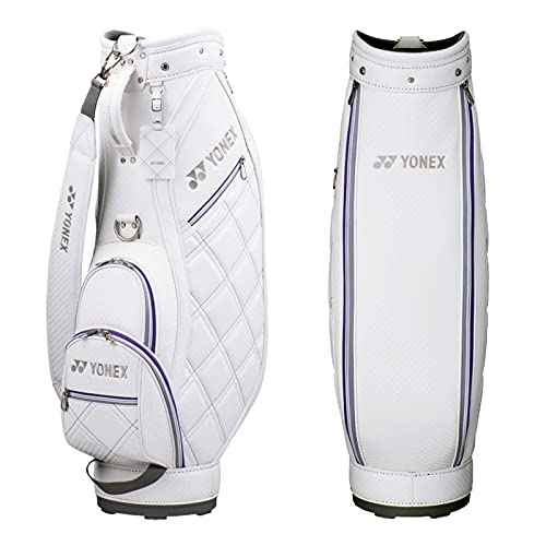 ゴルフキャディバッグ YONEX ホワイト YONEX キャディバッグ ホワイト