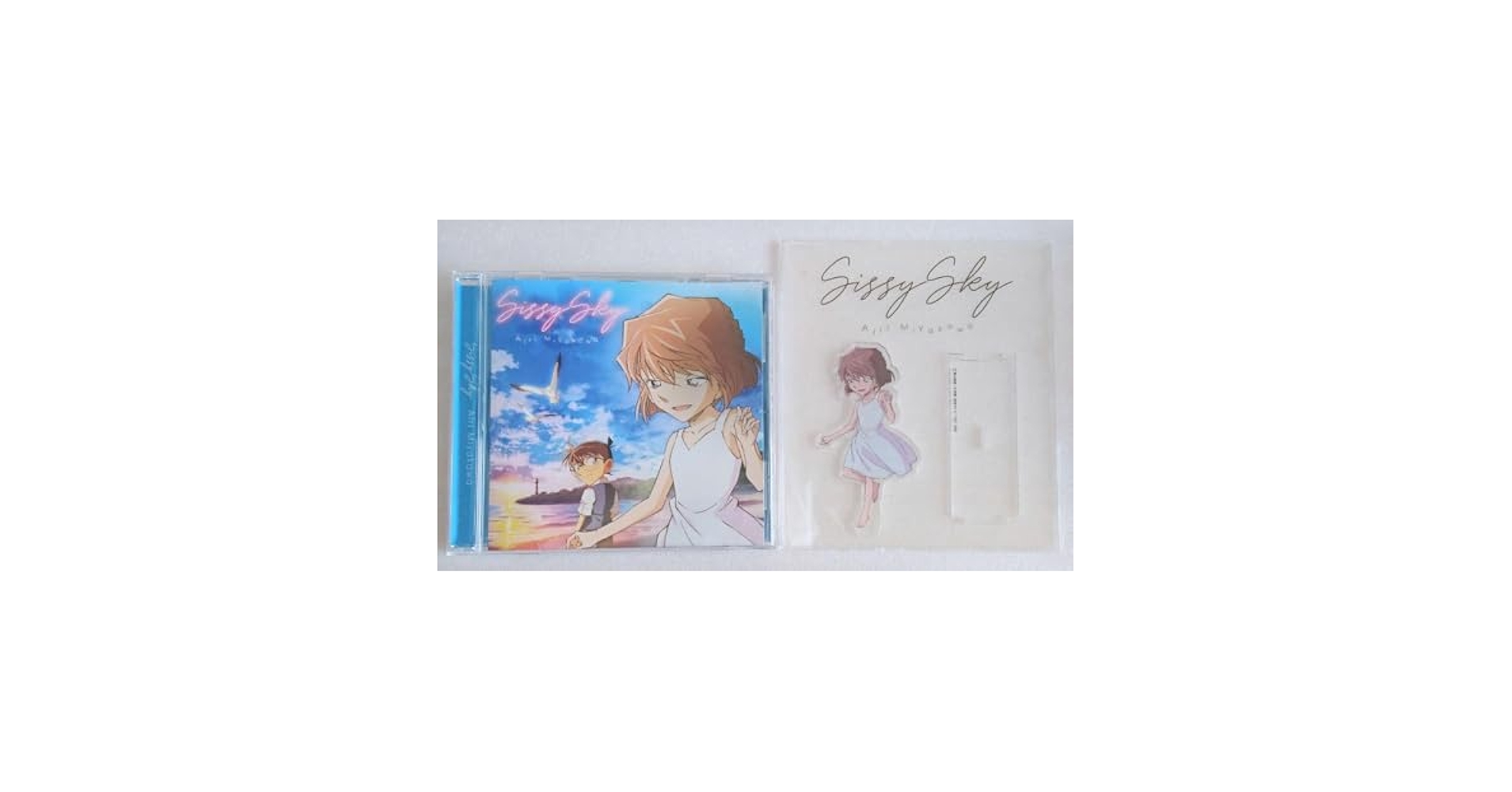 名探偵コナン Sissy Sky 灰原哀 江戸川コナン アクリルスタンド2種付 Sissy