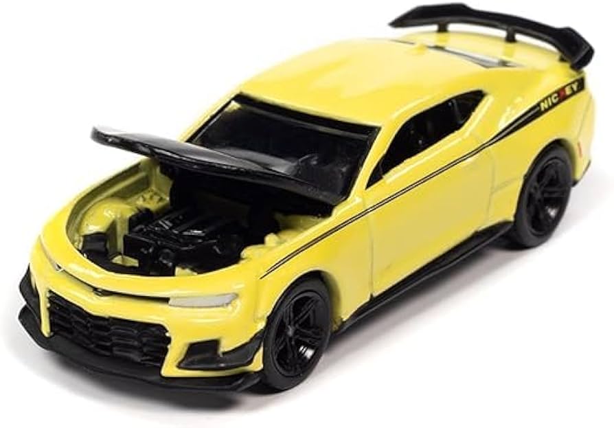 Amazon.com: 2019 Chevy Camaro Nickey ZL1 1LE Shock Yellow with