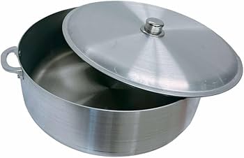 Amazon.com: 20 Qt Aluminum Caldero Stock Pot, Cooking Dutch Oven