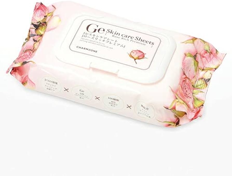 Amazon | チャームゾーン Geスキンケアシート ローズリッチプレミアム