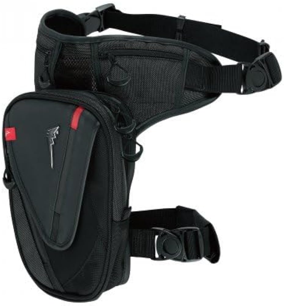 Amazon.co.jp: KUSHITANI クシタニ K-3602 レッグバッグ 2.4L(ブラック