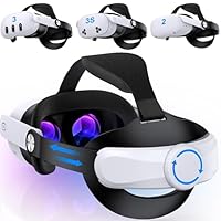 Amazon | Quest 3S/Quest 3/Quest 2用ヘッドストラップ、ダブルノブ