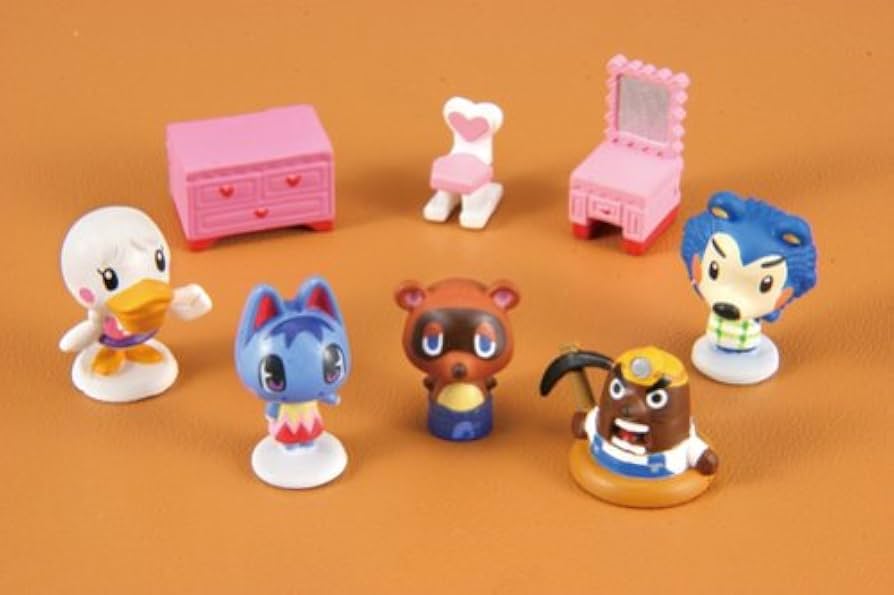 Amazon.co.jp: 劇場版どうぶつの森 フィギュアセット1 : おもちゃ