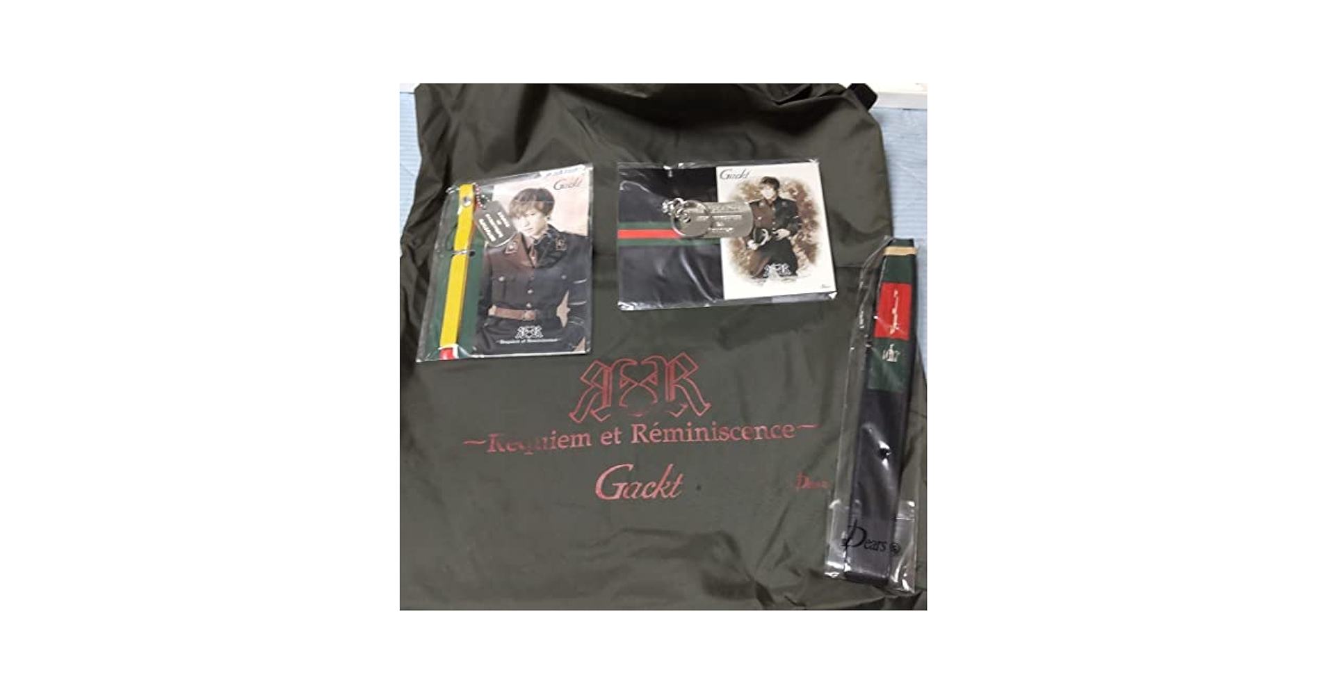 GACKT 2004年ツアーグッズ Gacktマスク 数量限定生産 GACKT 2004年