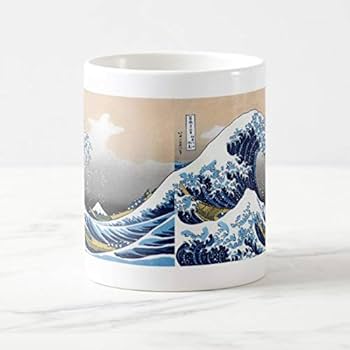 Amazon.co.jp: 葛飾北斎、富嶽三十六景 『 神奈川沖浪裏（かながわおき