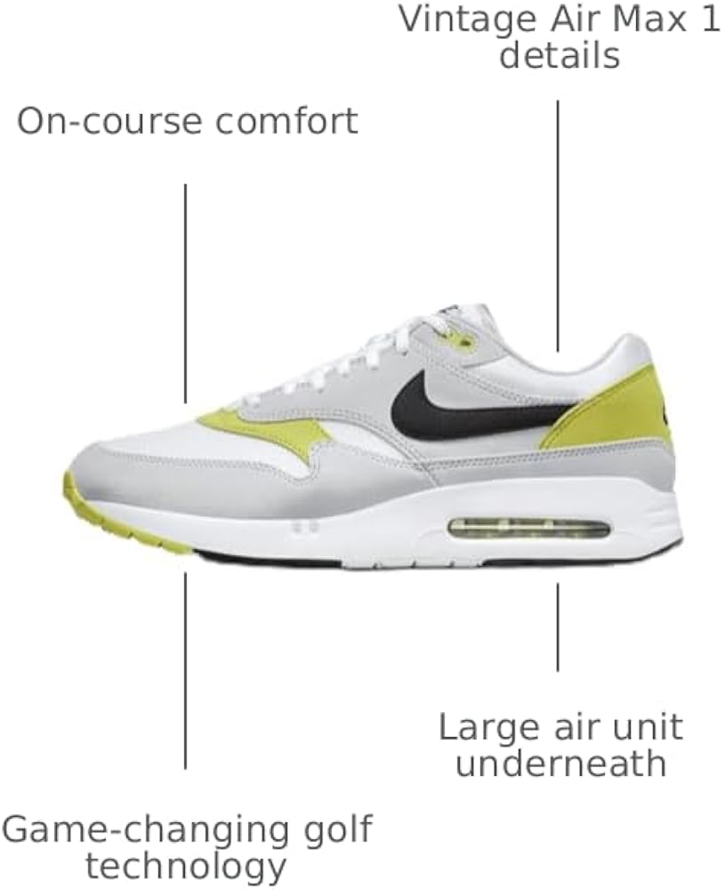 Amazon.com | Nike Air Max 1 '86 OG G Men's Golf Shoes (DV1403-004
