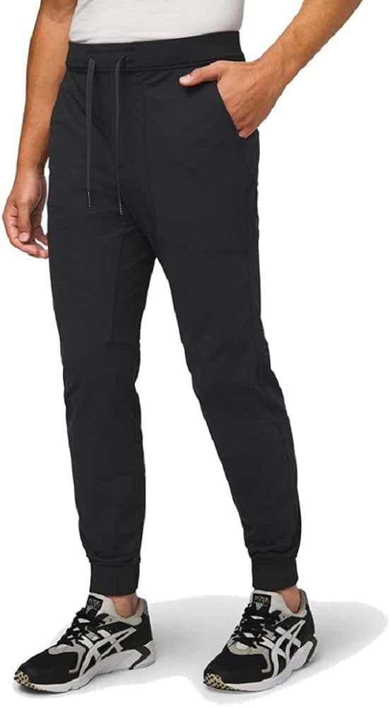 Amazon | lululemon メンズ ABC ジョガー, オブシディアン, X-Small
