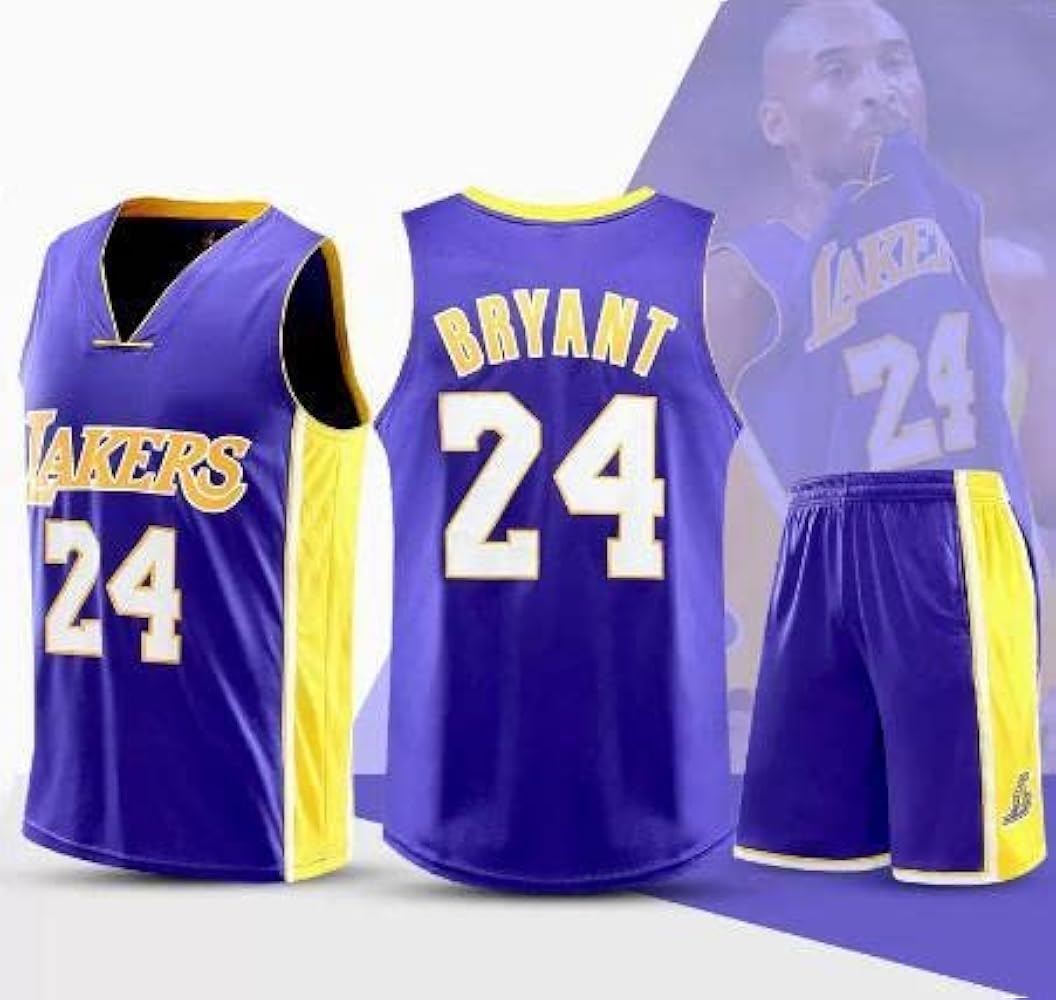 Amazon | バスケのユニフォーム NBAレイカーズ24＃ メンズ