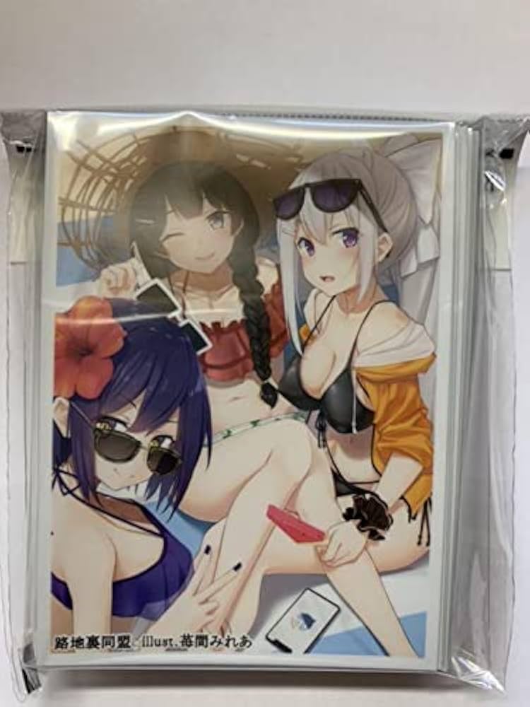 Amazon.co.jp: VTuber 月ノ美兎 静凛 樋口楓 JK組 スリーブ : ホビー