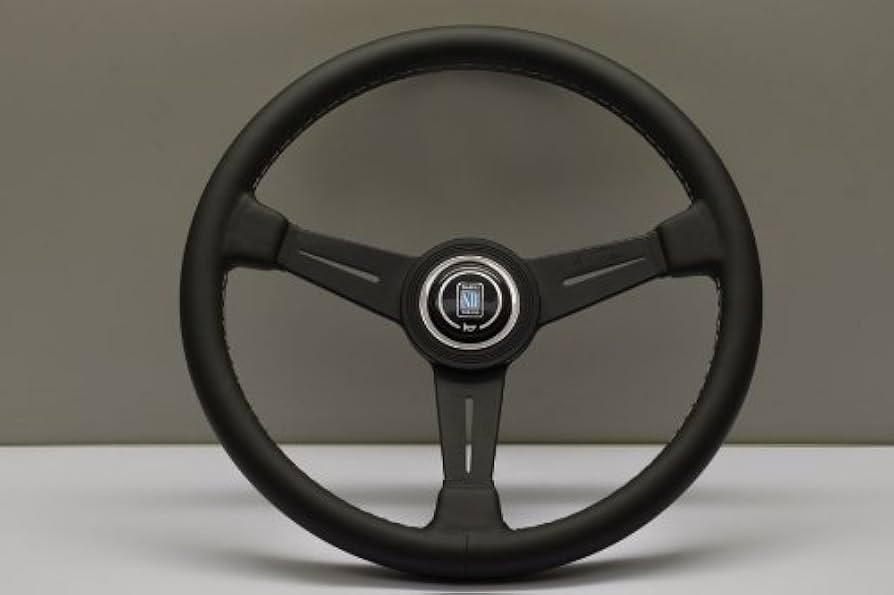 Amazon | NARDIステアリング classic 黒レザー×黒スポーク 36φ [並行