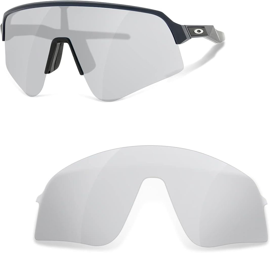 Kompatible Ersatzgläser für Oakley Sutro Lite Sweep OO9465, Klar
