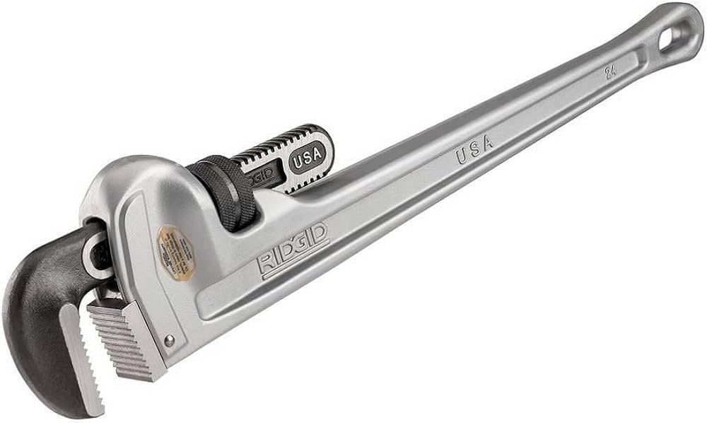 Amazon.co.jp: RIDGID リジッド アルミストレート パイプレンチ 600mm