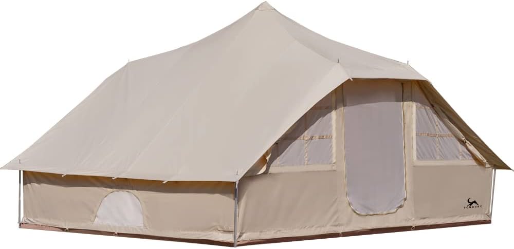 Amazon.co.jp: MC トモウント ロッジ型 ワンポールテント 豪華TCテント