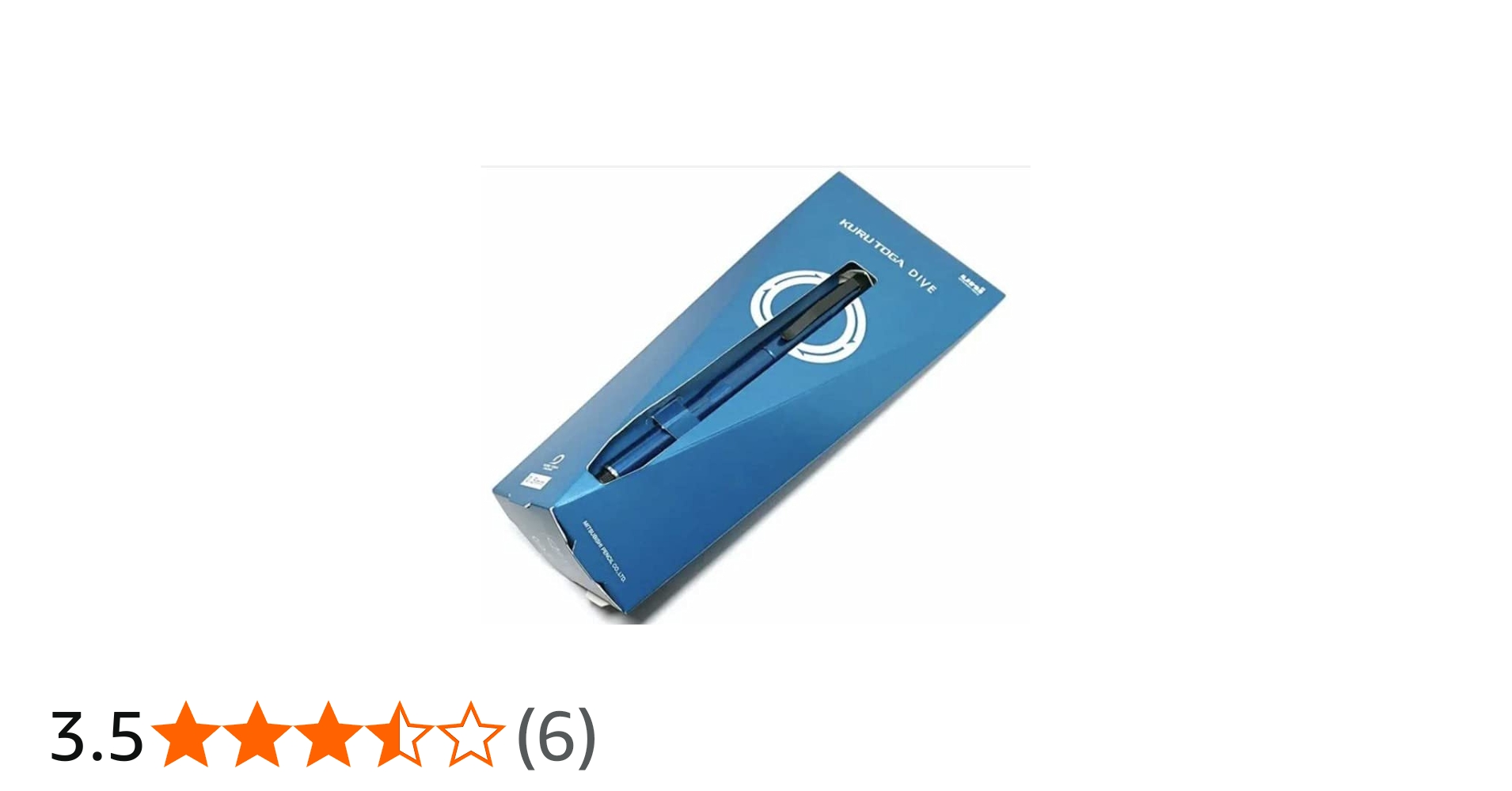 Amazon.co.jp: 三菱鉛筆 クルトガDIVE M550001P.GB グランブルー×1本