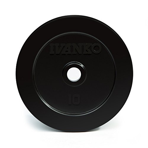 Amazon | IVANKO ラバー 10ポンド プレート(RUB-10、ペア) 1インチと1