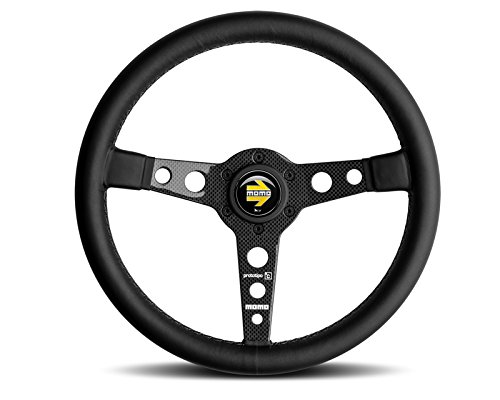 Amazon | モモ PRO35BK1C Prototipo ステアリングホイールレザー
