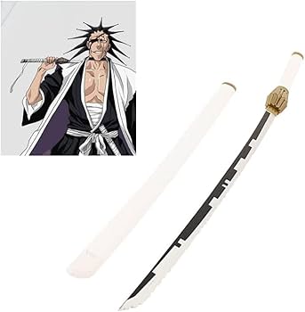 Amazon.co.jp: QETUO ブリーチ BLEACH 更木剣八 直刀 斬魄刀 卍解 武器