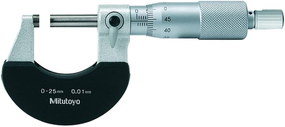 Amazon.co.jp: ミツトヨ 外側マイクロメータ 102-301 M310-25 : DIY